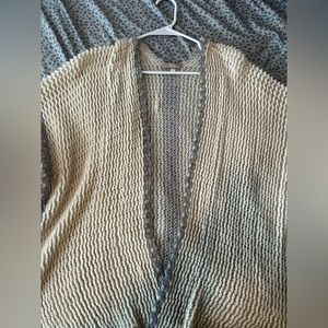 Anthropologie One Size Fits All Cardigan in Cream